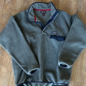 Patagonia Men's Gray Snap-T Pullover